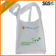 Reusable eco-friendly customized printed shoulder pp non-woven promotional bag